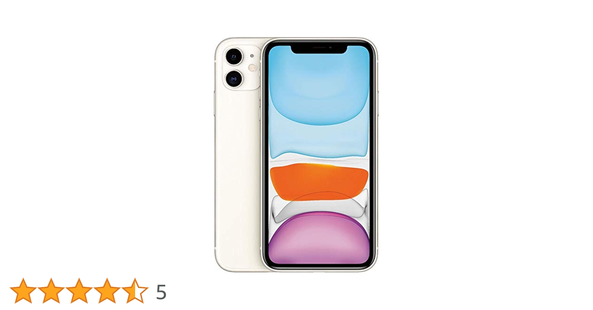 iPhone11（256GB） iPhone 11 256GB - Unlocked - 6.1‑inch - White (Renewed